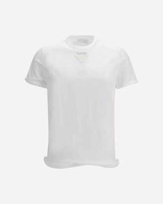 Prada Mouldable cotton T-shirt Male S