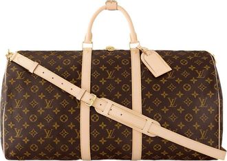 Louis Vuitton Keepall Bandouliere 55 Monogram Canvas M41414