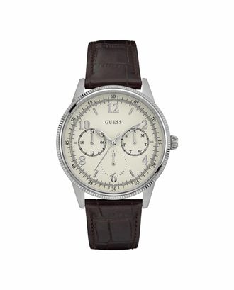 Guess Herenhorloge Kwarts Zilver