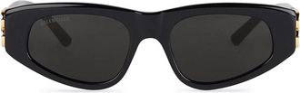 Balenciaga Sunglasses Bb0095 S 001 Black/Grey Women