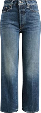 Mother Jeans dritti - Blu