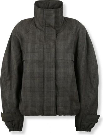 Acne Studios Wollen jas - Dames - Jassen - Bruin - Maat: M Wol