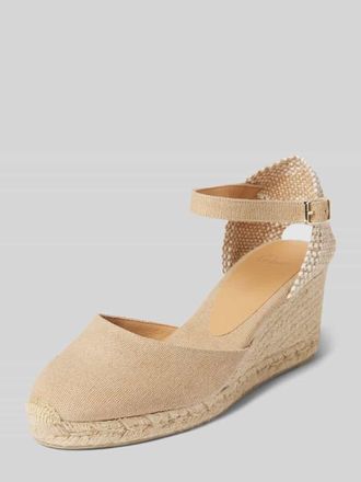 Castaner Wedges mit Fesselriemen Modell CAROL in Sand, Gr&ouml;&szlig;e 36