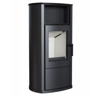 Kratki Kaminofen aus Stahl KRATKI EPSILON &Oslash; 150 8 kW mit T&uuml;rfeder