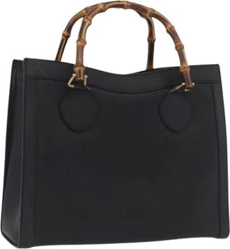 Gucci Pre-owned Handbags, female, Black, Size: ONE SIZE Pre-owned Hand Bag