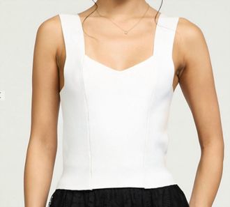 Current Air Heirloom Top In White