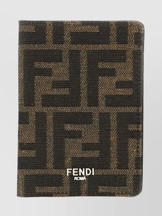Fendi leather card holder