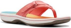 Clarks Breeze Sea Thong Sandal in Coral Ombre at Nordstrom Rack, Size 9