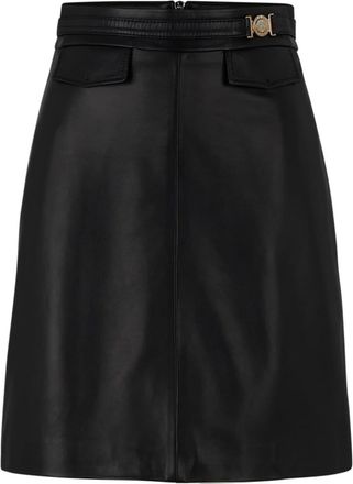 HUGO BOSS Hugo Womens Leolana Skirts in Black - Size 6 UK