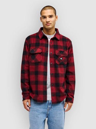 Quiksilver Venture Polar Fleece Hemd rot