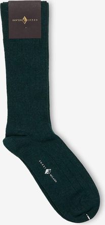 Sozzi Milano Kurze Socken im Rippstrick