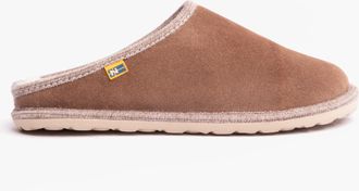 Nordikas AFELPADO PIEDRA Womens Mule Slippers Brown - Size UK 8