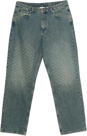 Daily Paper Clothing Straight Jeans - Heren - Regular Fit Jeans - Blauw - XS - Jeans
