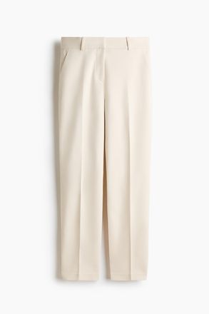 H&M Zigarettenhose - Cremefarben