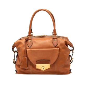 Louis Vuitton Pre-owned Handbags, female, Brown, Size: ONE SIZE Pre-owned Boston Bag