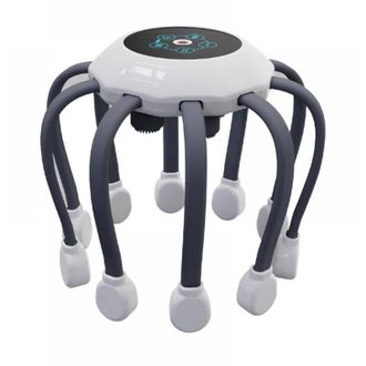 OEM Masajeador De Cabeza Totalmente Autom&aacute;tico, Relaja La Cabeza, Favorece El Drenaje Linf&aacute;tico, Conectividad Bluetooth, Modelo De Lujo/temporizador De Vi