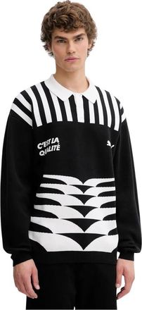 Puma Never Worn VI Knit Jersey - Heren - Sportshirts - Zwart - XS - Katoen - Fitness