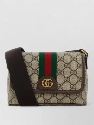 Gucci canvas mini crossbody bag