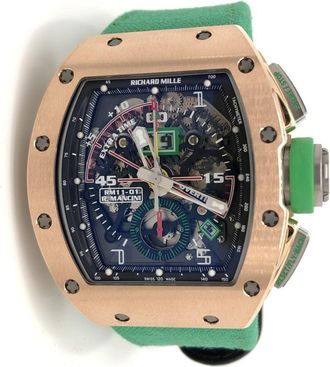 Richard Mille RM11-01 Mancini Transparent Dial Unisex Watch RM11-01 Mancini