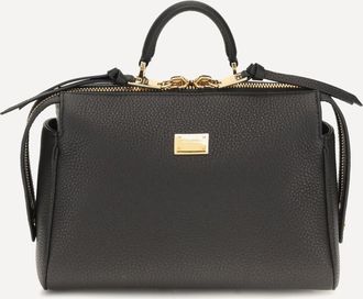 Dolce & Gabbana Vittoria calfskin Top Handle Bag Female UNI