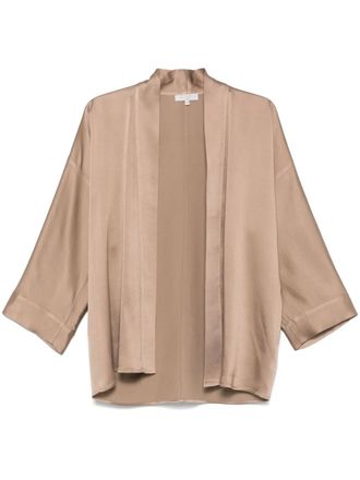 Antonelli Blouse met ceintuur - Bruin