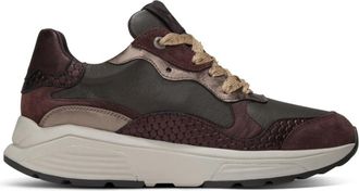 Xsensible Rainbow GX - Dames - Sneakers - Bruin - 41 EU - Leer - Schoenen