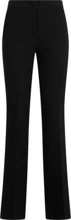 Moschino Rechte broek - Dames - Straight fit broeken - Zwart - XS - Polyester - Broeken