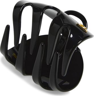 L. Erickson Signature Large Octo Clip in Black at Nordstrom