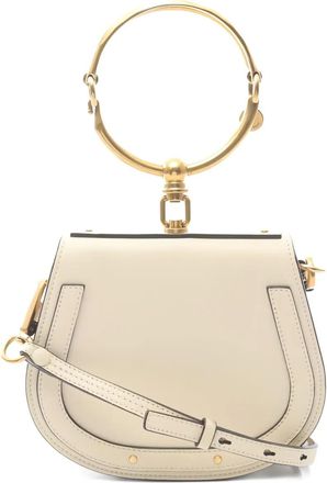 Chlo&eacute; Borsa a spalla Nil piccola in pelle anni 2000 - Toni neutri