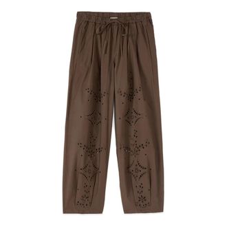 Oltre Mujer, Pantalones, Marr&oacute;n, Talla: L