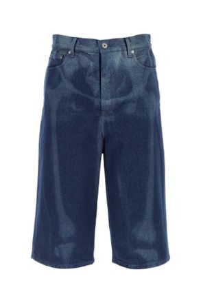 Off-white Denim Bermuda Shorts