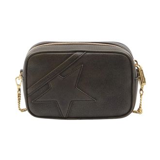 Golden Goose Cross Body Bags, female, Black, Size: ONE SIZE Mini Star Bag