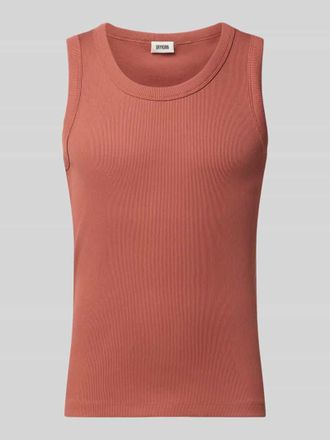 Drykorn Drykorn Tanktop in Ripp-Optik Modell Nathan in Orange, Gr&ouml;&szlig;e XXL