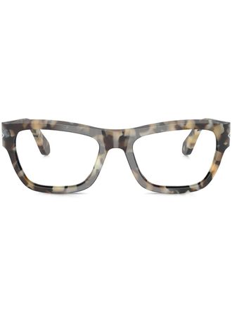 Persol Bril met schildpadschild-effect - Bruin