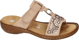 Rieker Schoenen, Dames, Beige, 38 EU, Leer, 608K2-31 Morelia