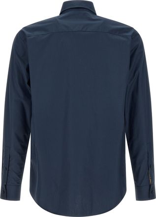 Burberry Mens Blue Cotton Blouse