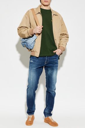 Dsquared2 T-shirt With Logo, Mens, Green