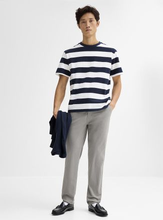 Lindbergh Mens Micro-pattern chinos Regular fit