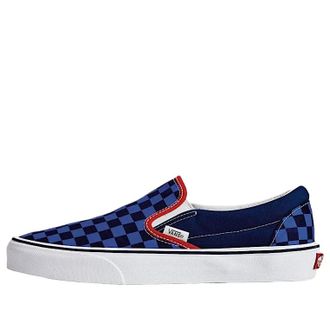 Vans Classic Slip-On Checkerboard Navy Blue VN000EACZU3
