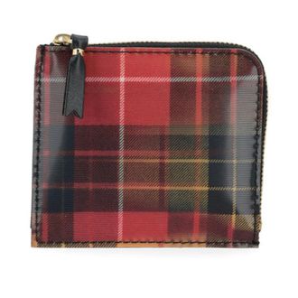 Comme Des Gar&ccedil;ons Wallets & Cardholders, unisex, Multicolor, Size: ONE SIZE Lenticular Tartan Wallet