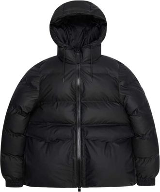 Rains Winterjassen - Heren - Winterjassen - Zwart - L - Jassen
