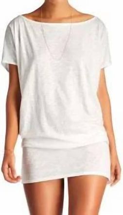 Vitamin A Isla Tunic In White