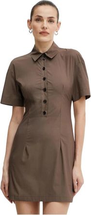 Patrizia Pepe Mujer, Vestidos, Marr&oacute;n, Talla: L