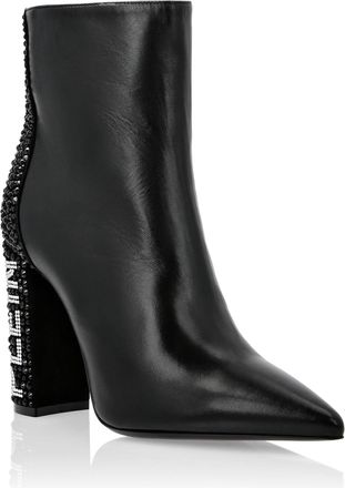 Philipp Plein Boots High Heels Mid Crystal Plein