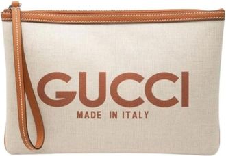 Gucci Pre-owned Clutch - - Pre-owned - Donna - Beige - ONE SIZE