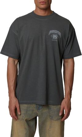 Good For Nothing College Angel Slub T-Shirt in Grey at Nordstrom, Size Xx-Large
