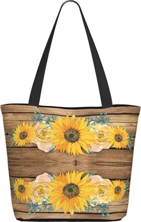 AOOEDM Autumn Sunflowers Ladies Shopping Bag 13x11x7in.The Perfect ValentineS Day Gift.It Is The Best ValentineS Day Gift For Mom, Daughter, Wife,Etc