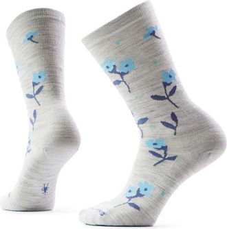 Smartwool Everyday Garden Gala Crew Multifunktionssocken f&uuml;r Damen | grau