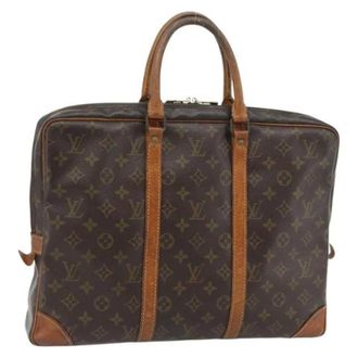 Louis Vuitton Pre-owned Handbags, female, Brown, Size: ONE SIZE Pre-owned Business Bag