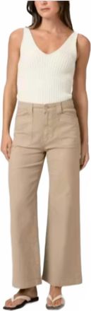 Paige Ari Utility Pants In Vintage Beechwood